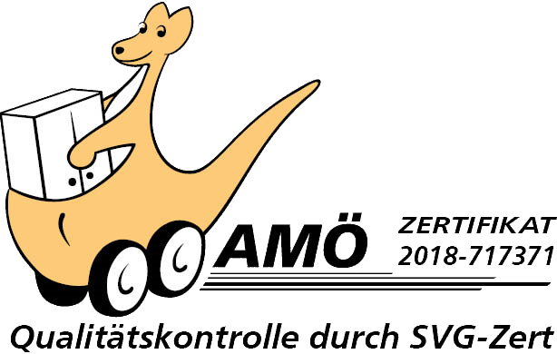 AMÖ-Zertifikat der Spedition Trautwein